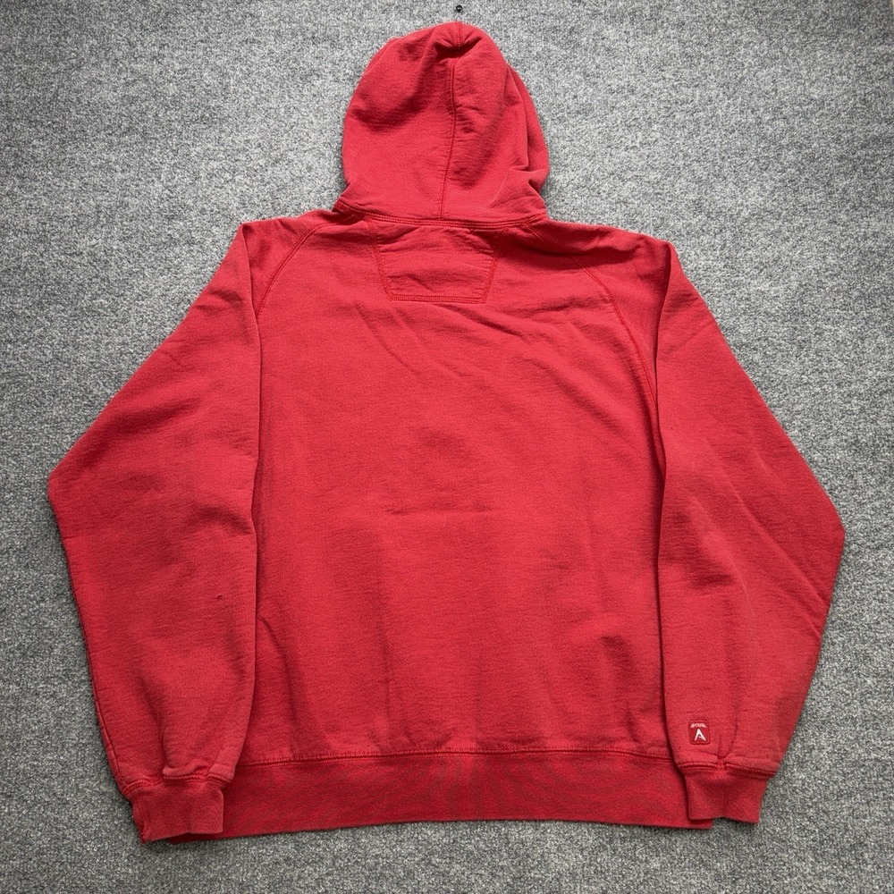 Vintage Y2K Arkansas Razorbacks Faded Hoodie Size Men's XL - Picture 5 of 6